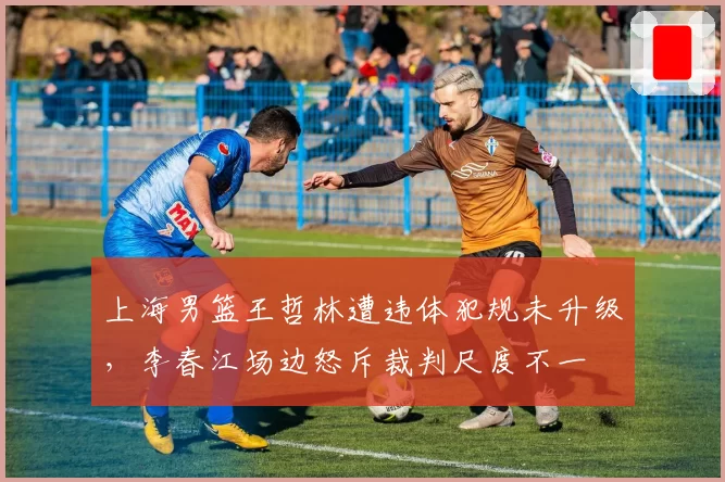 上海男篮王哲林遭违体犯规未升级，李春江场边怒斥裁判尺度不一